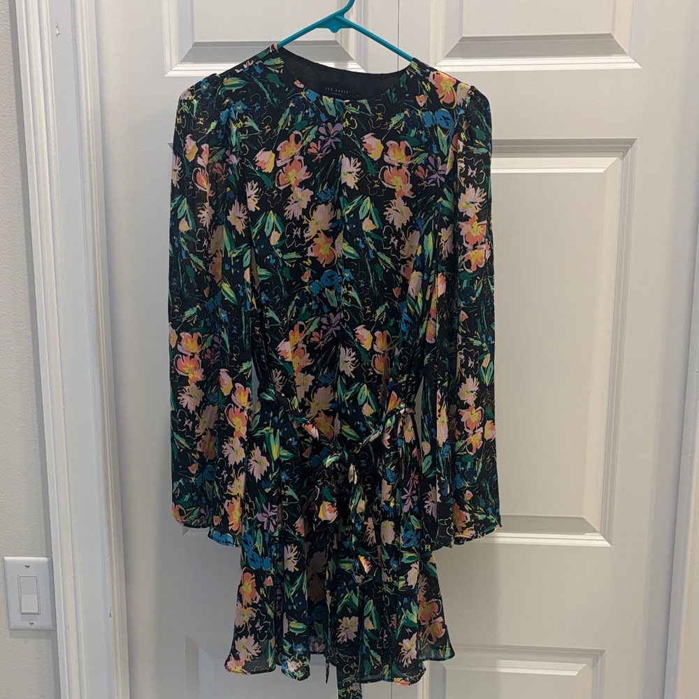 Ted Baker Multicolor Patterned Dress